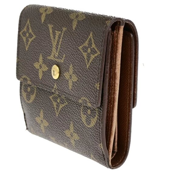 LOUIS VUITTON Porte Monnaie Billet Carte Credit Wallet Monogram M61652 66SJ045 - Picture 2 of 16